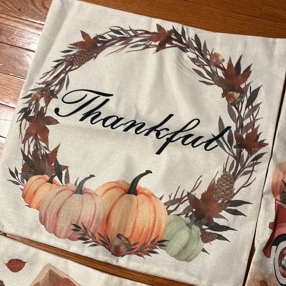 Brand New Fall Pillow Covers Set of 4 SOLD - Picture 4 of 6